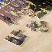 ヨーロッパ、イギリス、ロンドン。外の金箔を施した門 ジグソーパズル (側面)