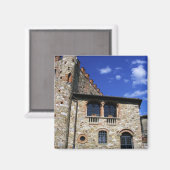 ヨーロッパ、イタリア、ウンブリア、キアンティ、モンテベニチ。 マグネット (正面/裏面)