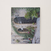 ヨーロッパ、イタリア、ウンブリア、チヴィタ、ハ伝統的ウス ジグソーパズル (縦)