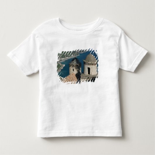 ヨーロッパ,イタリア,カンパニア, (アマルフィコースト), 3 トドラーTシャツ (正面)