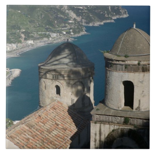 ヨーロッパ，イタリア，カンパニア， （アマルフィ海岸）, 3 タイル (正面)