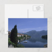 ヨーロッパ、イタリア、コモ湖、トレメッツォ。北部 ポストカード (正面/裏面)