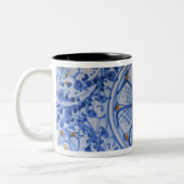 ヨーロッパ、イタリア、シチリア、タオルミナ。5 ツートーンマグカップ (左)