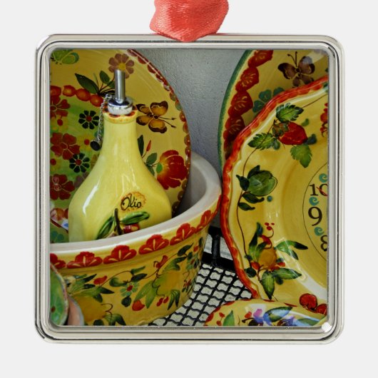 ヨーロッパ、イタリア、シチリア、タオルミナ。8 メタルオーナメント (正面)