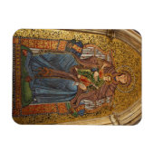 ヨーロッパ、イタリア、シチリア、タオルミーナ。マドンナ子 マグネット (横)