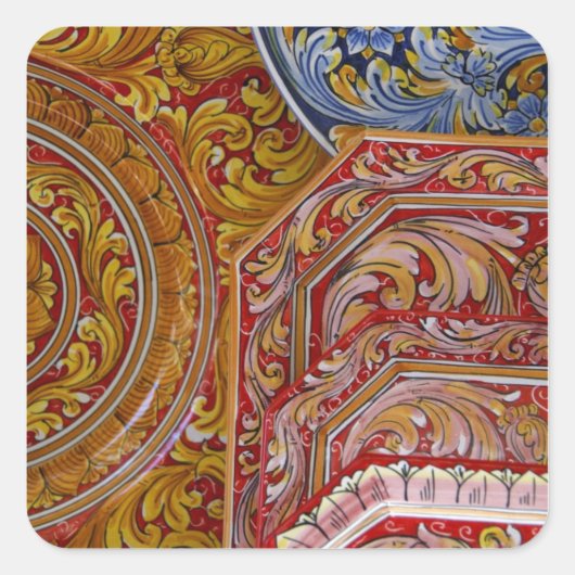 ヨーロッパ、イタリア、シチリア、タオルミーナ。伝統的 2 スクエアシール (正面)