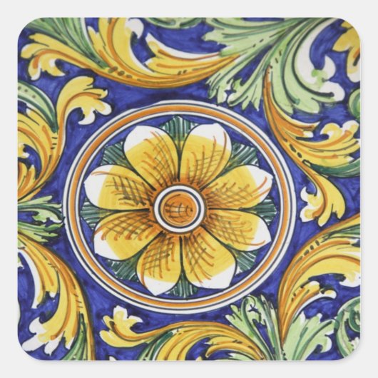 ヨーロッパ、イタリア、シチリア、タオルミーナ。伝統的 4 スクエアシール (正面)