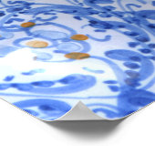 ヨーロッパ、イタリア、シチリア、タオルミーナ。伝統的 5 ポスター (角)