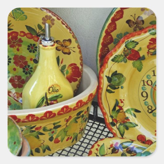 ヨーロッパ、イタリア、シチリア、タオルミーナ。伝統的 8 スクエアシール (正面)