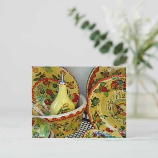 ヨーロッパ、イタリア、シチリア、タオルミーナ。伝統的 8 ポストカード (スタンド正面)