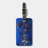 ヨーロッパ、イタリア、シンク·テレ、ベルナッツァ。ヒルサイド ラゲッジタグ (正面縦)