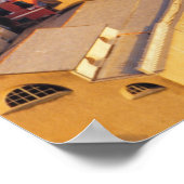 ヨーロッパ、イタリア、シンケ・テール。ヴェルナッツァ村 ポスター (角)