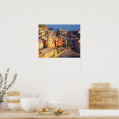 ヨーロッパ、イタリア、シンケ・テール。ヴェルナッツァ村 ポスター (キッチン)