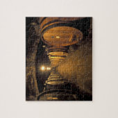 ヨーロッパ、イタリア、トスカーナ地方。キアンティ地下室 ジグソーパズル (縦)