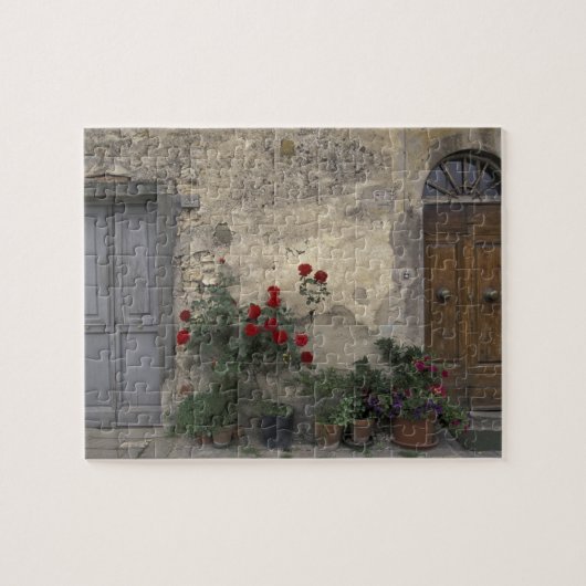 ヨーロッパ、イタリア、トスカーナ、キアンティ、トスカーナの入り口; ジグソーパズル (横)