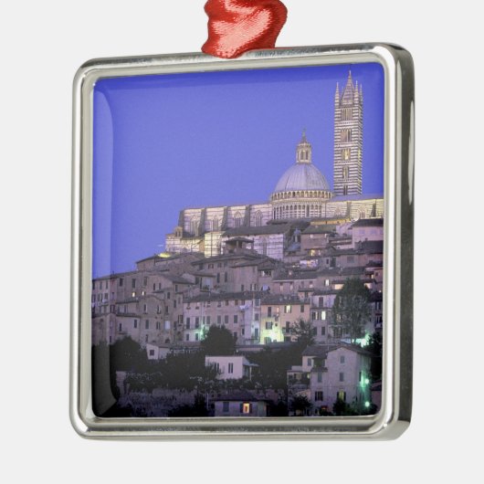 ヨーロッパ、イタリア、トスカーナ、シエナ。第13回ドゥオモと メタルオーナメント (左)