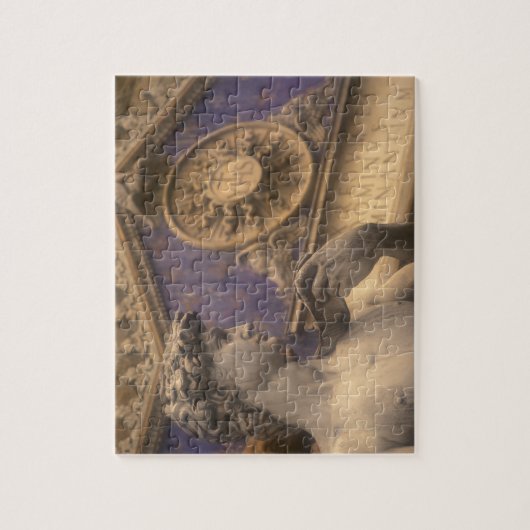 ヨーロッパ、イタリア、トスカーナ、フィレンツェ、ピアッツァ·デラ ジグソーパズル (縦)