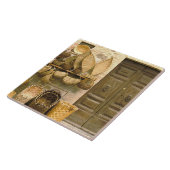 ヨーロッパ、イタリア、トスカーナ、モンタルチーノ。バスケット タイル (側面)