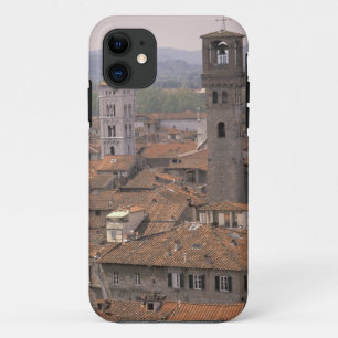 ヨーロッパ, イタリア, トスカーナ, ルッカ, 街のパノラマ iPhone 11 ケース
