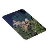 ヨーロッパ、イタリア、トスカーナ。ロッキー海岸；カラ マグネット (右側)