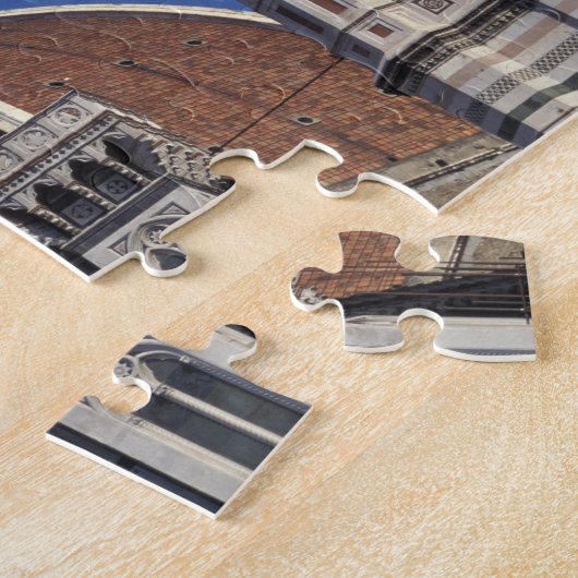 ヨーロッパ、イタリア、フィレンツェ。ドゥオモ大聖堂 ジグソーパズル (側面)