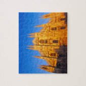 ヨーロッパ、イタリア、ミラノ、ミラノ大聖堂 ジグソーパズル (縦)