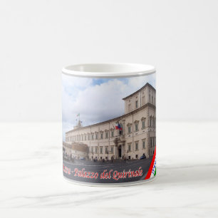 ヨーロッパ – イタリア – ラツィオ – ローマ – クイリナルパレス –  コーヒーマグカップ