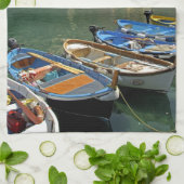 ヨーロッパ，イタリア，リグーリア地方，チンケ・テール， 2 キッチンタオル (折り畳み)