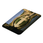 ヨーロッパ，イタリア，リグーリア，ドルセアクア，リビエラディ マグネット (左側)