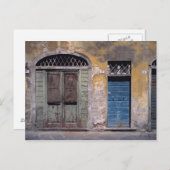 ヨーロッパ、イタリア、ルッカ。この古い扉は付け加えている ポストカード (正面/裏面)
