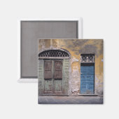 ヨーロッパ、イタリア、ルッカ。この古い扉は付け加えている マグネット (正面/裏面)