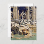 ヨーロッパ、イタリア、ローマ。～の底に硬貨が敷き詰められる ポストカード (正面/裏面)