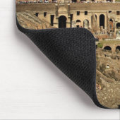 ヨーロッパ、イタリア、ローマ。コロッセウム マウスパッド (コーナー)