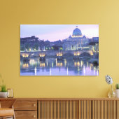 ヨーロッパ, イタリア, ローマ, バチカン市国. サンピエトロ大聖堂 & キャンバスプリント (インサイチュ (リビング))