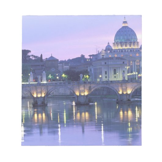 ヨーロッパ、イタリア、ローマ、バチカン。セントピーターズ ノートパッド (正面)