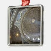 ヨーロッパ、イタリア、ローマ。聖ペテロのバジリカ メタルオーナメント (左)