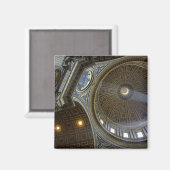 ヨーロッパ、イタリア、ローマ。聖ペテロ大聖堂(別名) マグネット (正面/裏面)