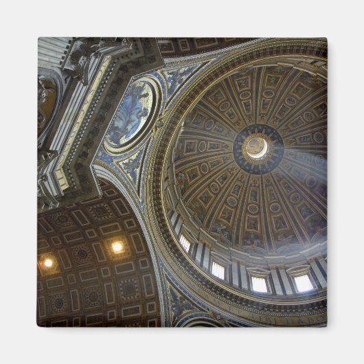 ヨーロッパ、イタリア、ローマ。聖ペテロ大聖堂(別名) マグネット (正面)