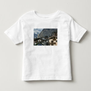 ヨーロッパ, イタリア, ヴァッレ・ダオスタ州, クールマイユール: 町 トドラーTシャツ