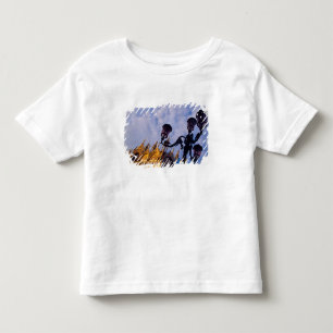 ヨーロッパ, イタリア, ヴェネツィア. ビザンチン様式のバシリカと トドラーTシャツ