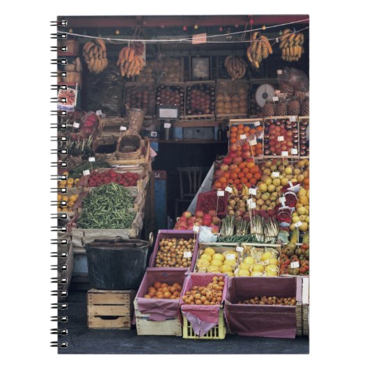 ヨーロッパ、イタリア、ヴェネツィア。果カラフル物 ノートブック (正面)