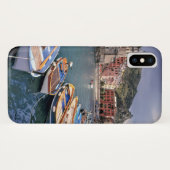 ヨーロッパ, イタリア, ヴェルナッツァ。色とりどりのボート Case-Mate iPhoneケース (裏面(横))