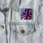 ヨーロッパ, イングランド, イギリスの旗 缶バッジ (インサイチュ)