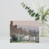 ヨーロッパ、イングランド、ドーセット、金ゴールドヒル、シャフテスベリー。 ポストカード (スタンド正面)