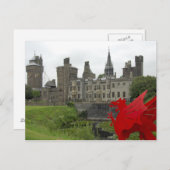 ヨーロッパ、ウェールズ、カーディフ。カーディフ城。ウェールズ2 ポストカード (正面/裏面)