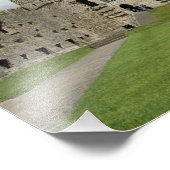 ヨーロッパ、ウェールズ、ケルナルフォン。カーナルフォン城 フォトプリント            (角)