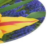 ヨーロッパ、オランダ、リス。チューリップ カッティングボード (角)