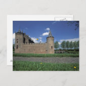 ヨーロッパ、オランダ、無畏殿無畏殿城 ポストカード (正面/裏面)