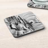 ヨーロッパ、オーストリア、サルツブルクチェルブと記念碑2 コースター (左側)