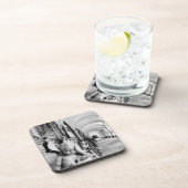 ヨーロッパ、オーストリア、サルツブルクチェルブと記念碑2 コースター (右側)